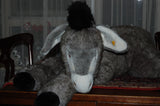 Steiff Molly Donkey Lying 39" 100 Cm JUMBO 103391 Button/Tag VERY HARD TO FIND