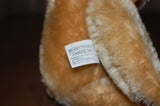 Merrythought UK Exclusive Blonde Mohair Teddy Bear 24 CM 1980s