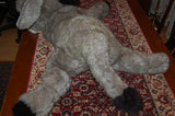 Steiff Molly Donkey Lying 39" 100 Cm JUMBO 103391 Button/Tag VERY HARD TO FIND