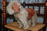 Old Antique Hermann German Mohair Fox Terrier w Bark