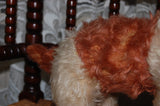 Old Antique Hermann German Mohair Fox Terrier w Bark