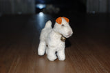 Steiff Fox Terrier 1949 1310,0 10 cm Standing w. Bell No IDS Highly Collectible