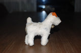 Steiff Fox Terrier 1949 1310,0 10 cm Standing w. Bell No IDS Highly Collectible