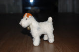 Steiff Fox Terrier 1949 1310,0 10 cm Standing w. Bell No IDS Highly Collectible