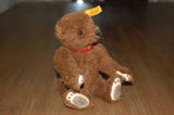 Steiff Classic Brown Alpaca Humpback Teddy Bear EAN 027697 Button/Tag 7in 2006