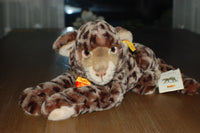 Steiff Paddy Leopard 35 EAN 065477 1997 2002 Button & Tag Gorgeous Brand New