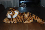 Steiff Tiger Lying Whiskers Airbrush Detail 066481 2001 35 CM All IDS KFS New