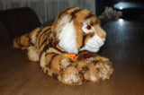 Steiff Tiger Lying Whiskers Airbrush Detail 066481 2001 35 CM All IDS KFS New