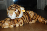 Steiff Tiger Lying Whiskers Airbrush Detail 066481 2001 35 CM All IDS KFS New