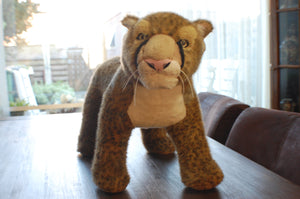 Dutch Standing Leopard Solid Heavy Stuffed 24 Inch 60 CM Gorgeous Brand New