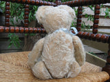 Antique Richard Diem Bear 30 CM White Mohair Fully Jointed 1930s Germany