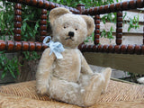 Antique Richard Diem Bear 30 CM White Mohair Fully Jointed 1930s Germany