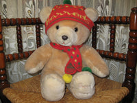 Harrods 1988 Christmas Bear Footdated New Rare Large 13 inch