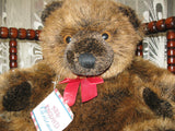 Harrods 1992 Christmas Grizzly Bear Footdated New All Tags Rare Large 13 inch