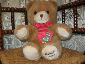 Harrods 1991 Christmas Bear Footdated New All Tags Rare Large 12 inch