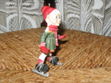 Original Gardsnisser Gnome Norway Skater Girl Skating New Rare