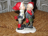 Original Gardsnisser Gnome Norway Kissing Couple Boy Girl New in Box Rare