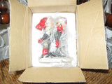Original Gardsnisser Gnome Norway Kissing Couple Boy Girl New in Box Rare