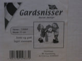 Original Gardsnisser Gnome Norway Children Make Snowman New in Box Rare