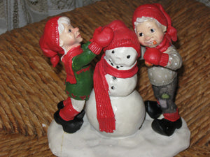 Original Gardsnisser Gnome Norway Children Make Snowman New in Box Rare