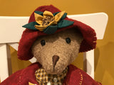 OOAK CANADA Artist Handmade Humpback Woolen Bear 34 in.