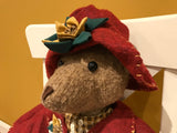 OOAK CANADA Artist Handmade Humpback Woolen Bear 34 in.