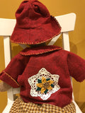OOAK CANADA Artist Handmade Humpback Woolen Bear 34 in.
