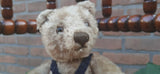Antique 1940s Steiff Germany Teddy Bear 18 CM Mohair Rare