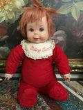 Mattel Baby Secret Doll WORKS 100% Whispers Talks Pull String SCARY Vintage 1965