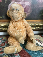 Antique 1940s Merrythought UK REGD Lawson Wood Gran'pop Monkey Ginger Ape 12