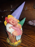 Rien Poortvliet David The Gnome Mary with Child Statue 99718 Original Box 8.2 in