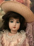 Estate of Canadian Doll Artist Joan Curtis Repro Jumeau Rene Bisque Handmade '80