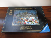 Ravensburger Puzzle Canadian Artist Pauline Paquin Winter Magic Old Montreal