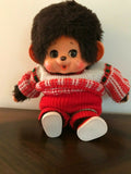 Japanese Japan TOHO Monchhichi Monchichi Monkey Dressed Daisuke 13" Sleepy Eyes