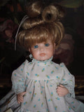 OOAK Artist Laurel 1990 Bisque Doll HILDA Reproduction Antique Kestner Germany