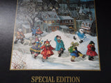 Ravensburger Puzzle Canada Artist Pauline Paquin Winter Magic Chateau Frontenac