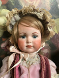 Estate of Canadian Doll Artist Joan Curtis Victorian Girl Bisque 24" BJD Signed