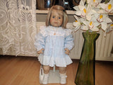 Vintage Zapf Creation Germany PERLE Toddler Girl Doll by Brigitte Leman 2 Feet