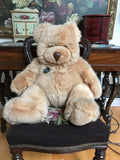 Vintage 1986 Gund JUMBO Golden Brown Teddy Bear 22" Collectors Classic Ltd Ed