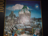 Ravensburger Puzzle Canada Artist Pauline Paquin Winter Magic Chateau Frontenac