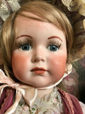 Estate of Canadian Doll Artist Joan Curtis Victorian Girl Bisque 24" BJD Signed