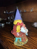 Rien Poortvliet David The Gnome Mary with Child Statue 99718 Original Box 8.2 in