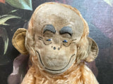 Antique 1940s Merrythought UK REGD Lawson Wood Gran'pop Monkey Ginger Ape 12"