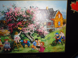 Ravensburger Puzzle Canadian Artist Pauline Paquin Kitten in the Tree 1000pc '08