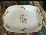 Antique France LIMOGES VIGNAUD Large Serving Platter Bird Pattern 1918-1940 RARE