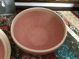 Vintage Pesaro Italy FRANCO BUCCI Italian Pottery Pink Clay Ceramic Pot & Lid
