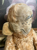 Antique 1940s Merrythought UK REGD Lawson Wood Gran'pop Monkey Ginger Ape 12"