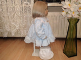 Vintage Zapf Creation Germany PERLE Toddler Girl Doll by Brigitte Leman 2 Feet