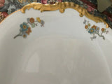 Antique France LIMOGES VIGNAUD Large Serving Platter Bird Pattern 1918-1940 RARE