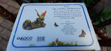 Rien Poortvliet David Gnome KARL Floating Down River 6.9" Box Enesco 1997 RARE